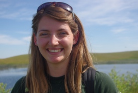 Former conservation intern Julia Frohlich (Photo by NCC)